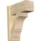 Ekena Millwork Balboa Block Rough Sawn Outlooker, Douglas Fir, 8"W x 18"D x 22"H OUT08X18X22BOA05RDF - alternate 1